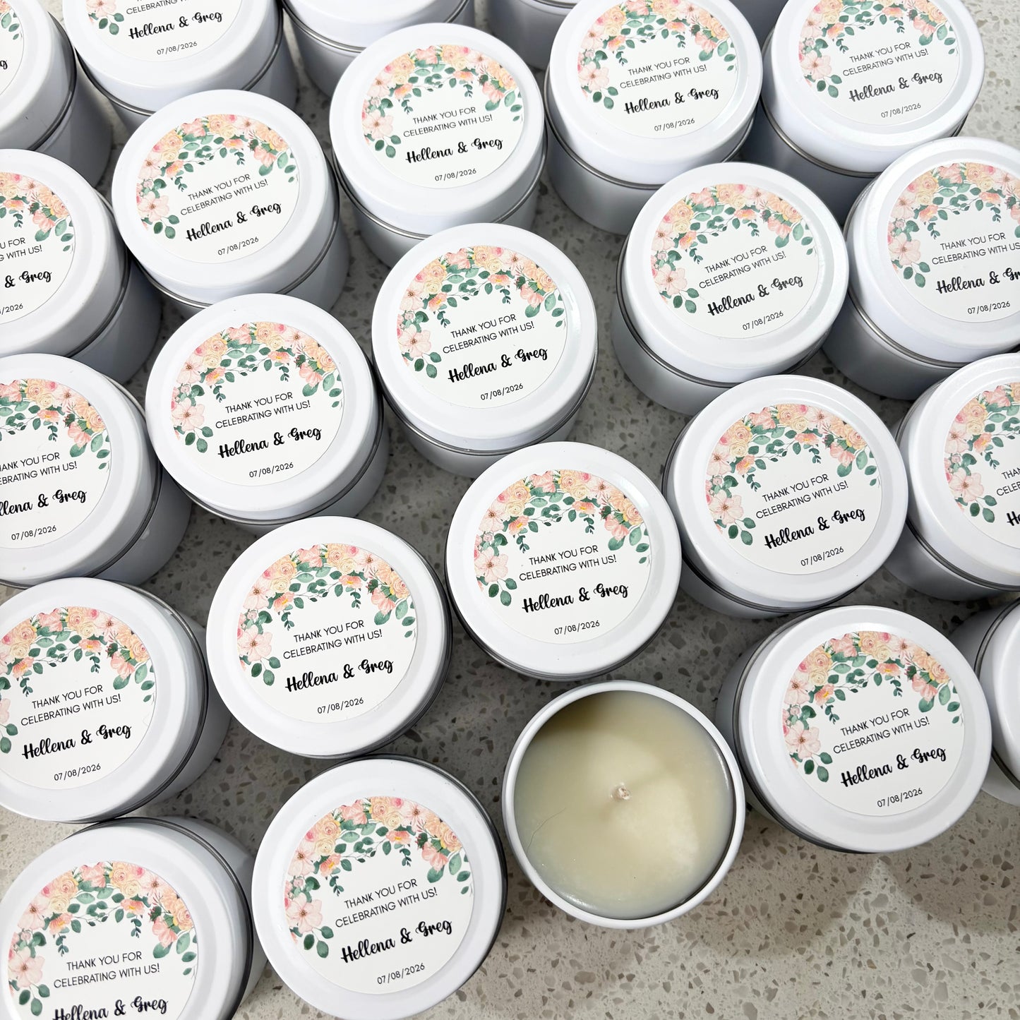 Mini Soy Tin Candle - Event & Corporate Gifts