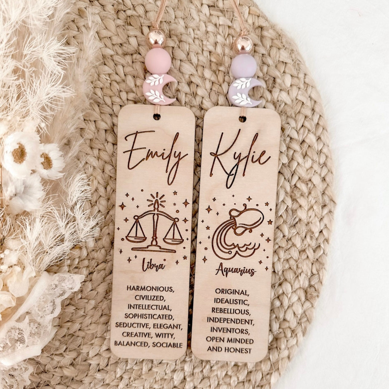 Personalised Zodiac Bookmark KK Scents & Co.