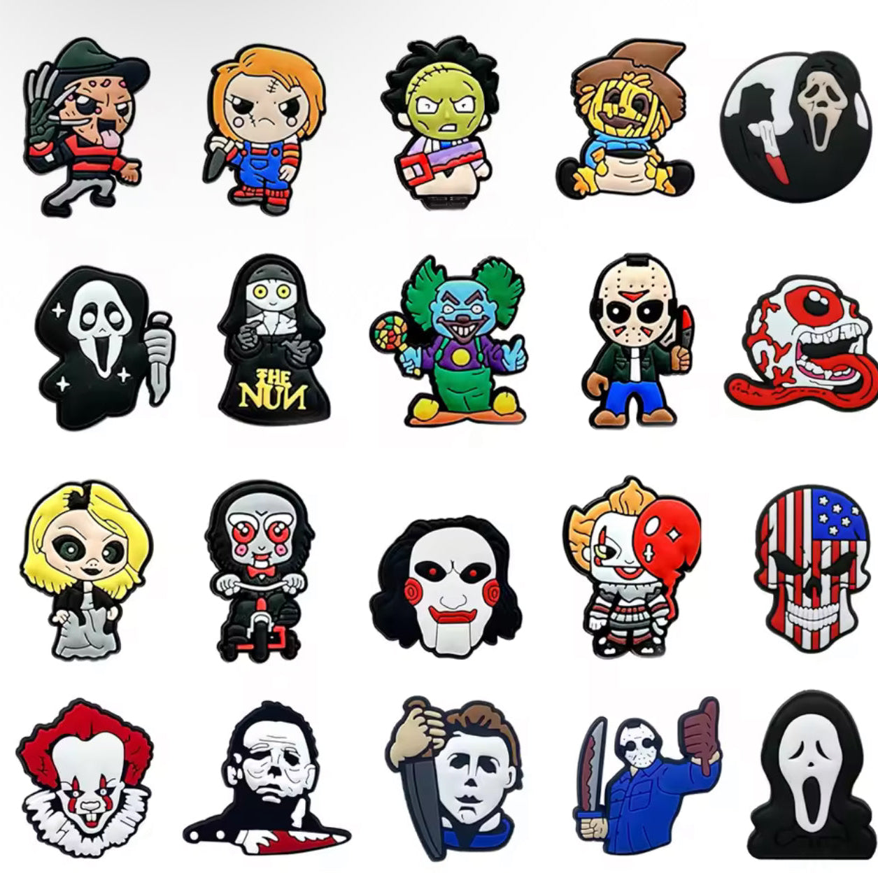 Shoe Charms - Horror