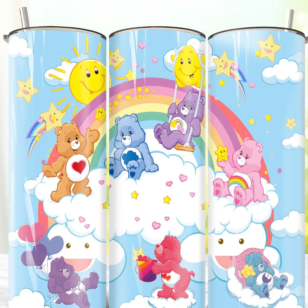 Care Bears printed tumbler