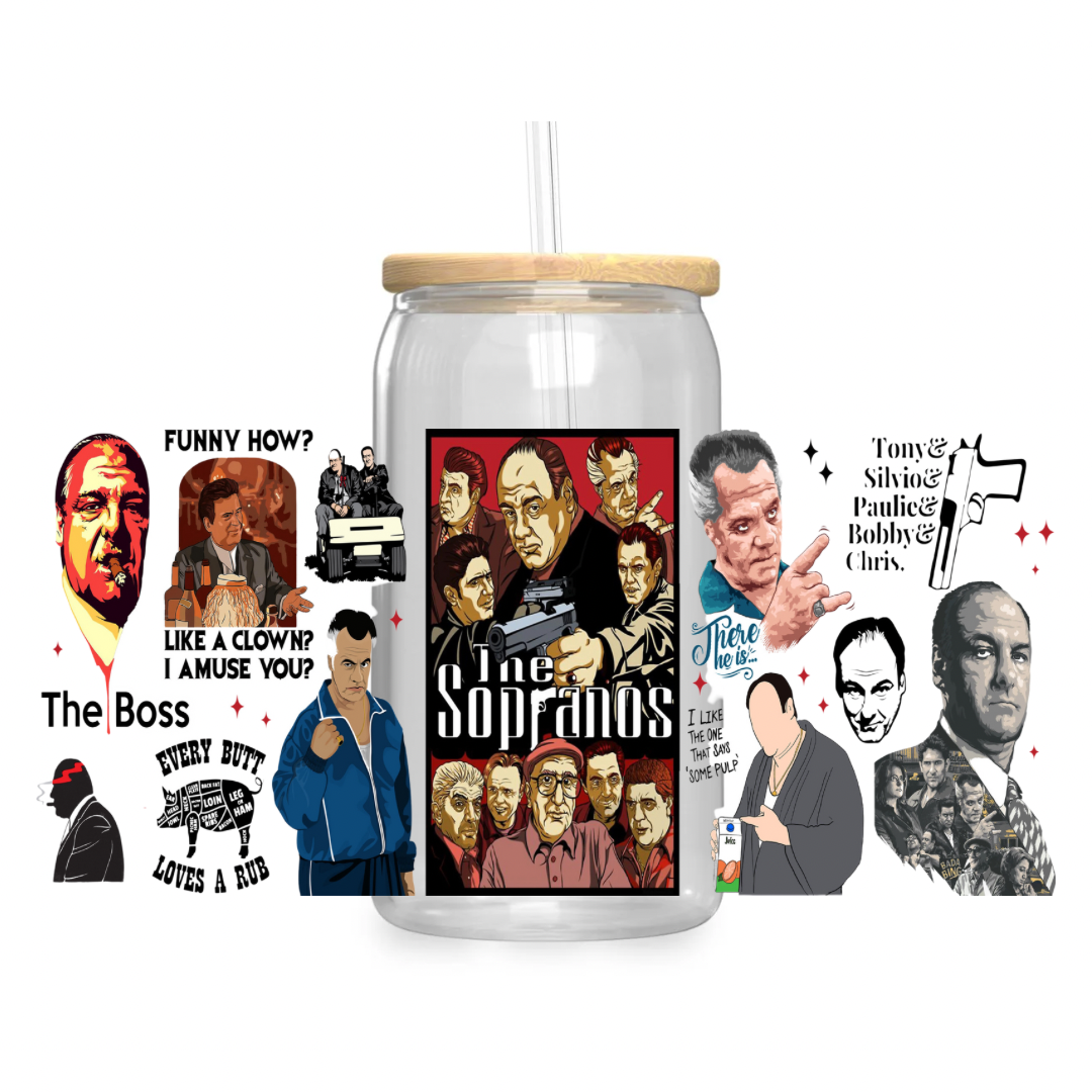 Sopranos UV DTF WRAP KK Scents & Co.