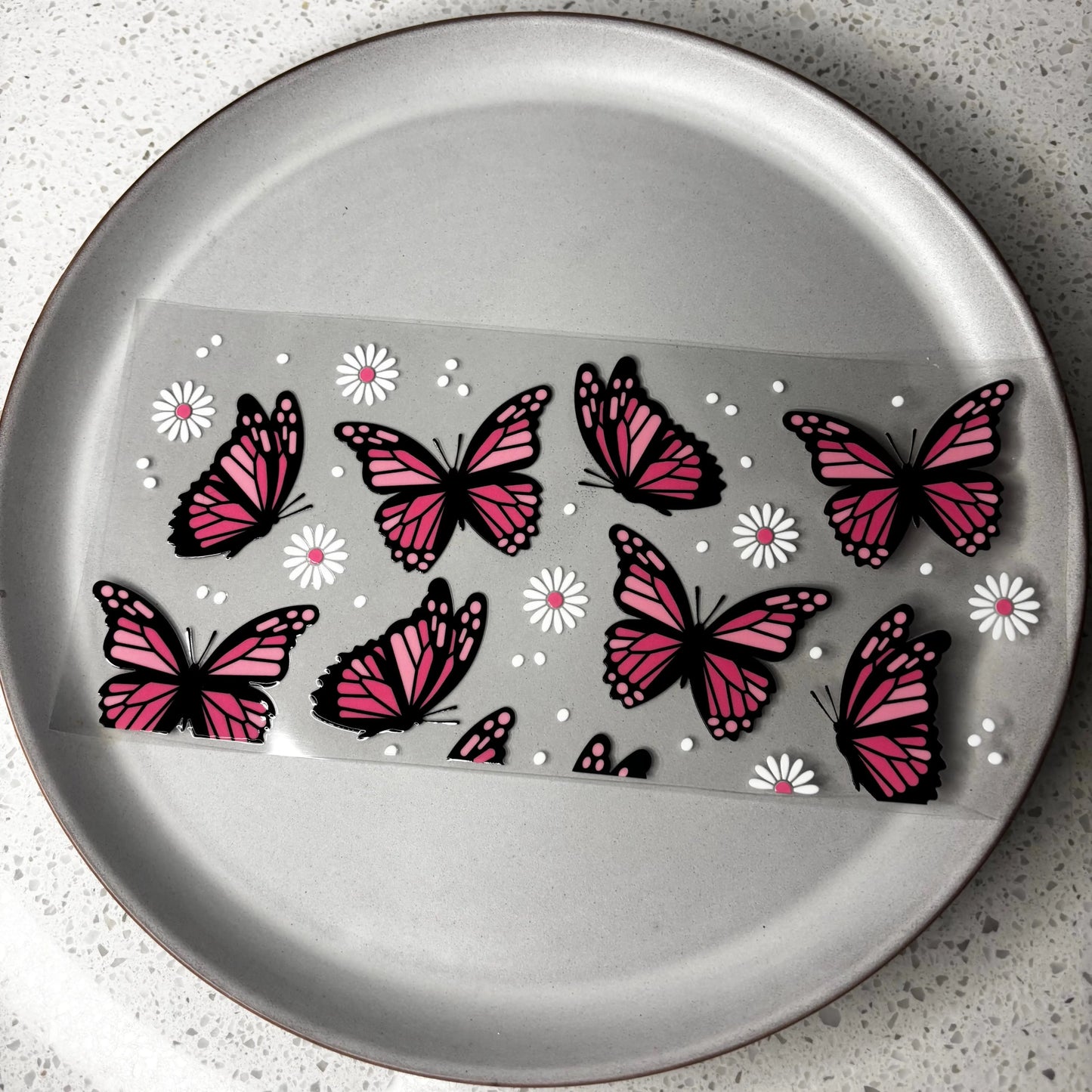Butterflies UV DTF WRAP KK Scents & Co.