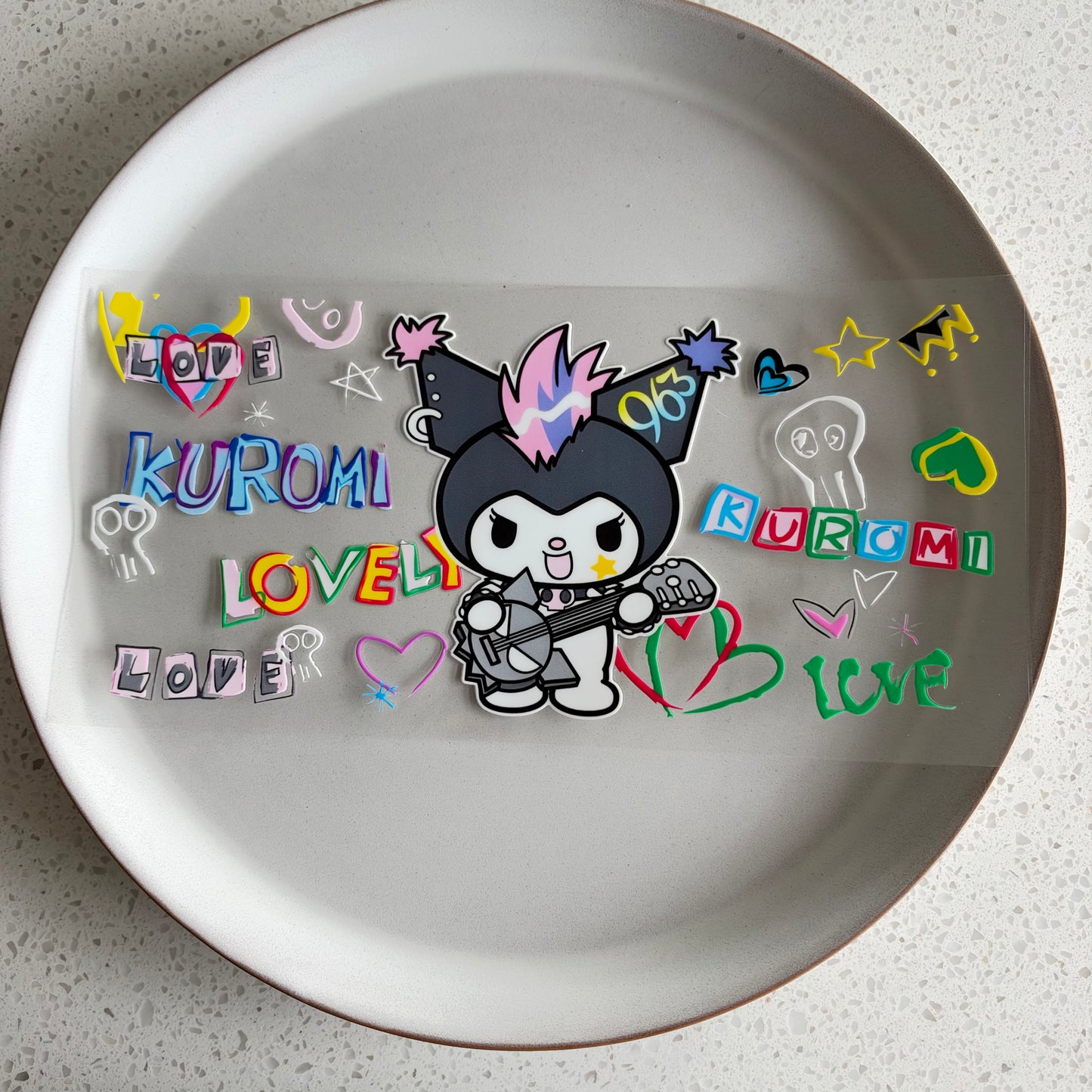 Kuromi UV DTF WRAP