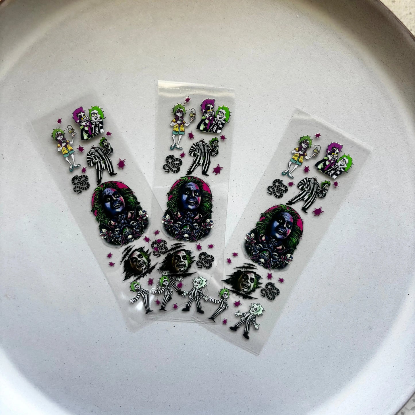 Pen/Bookmark Wrap Decal - Beetlejuice KK Scents & Co.