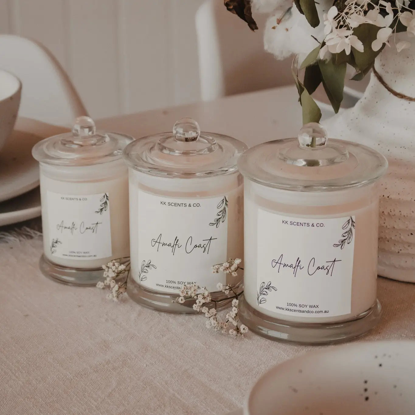 Large Signature Soy Candle KK Scents and Co.
