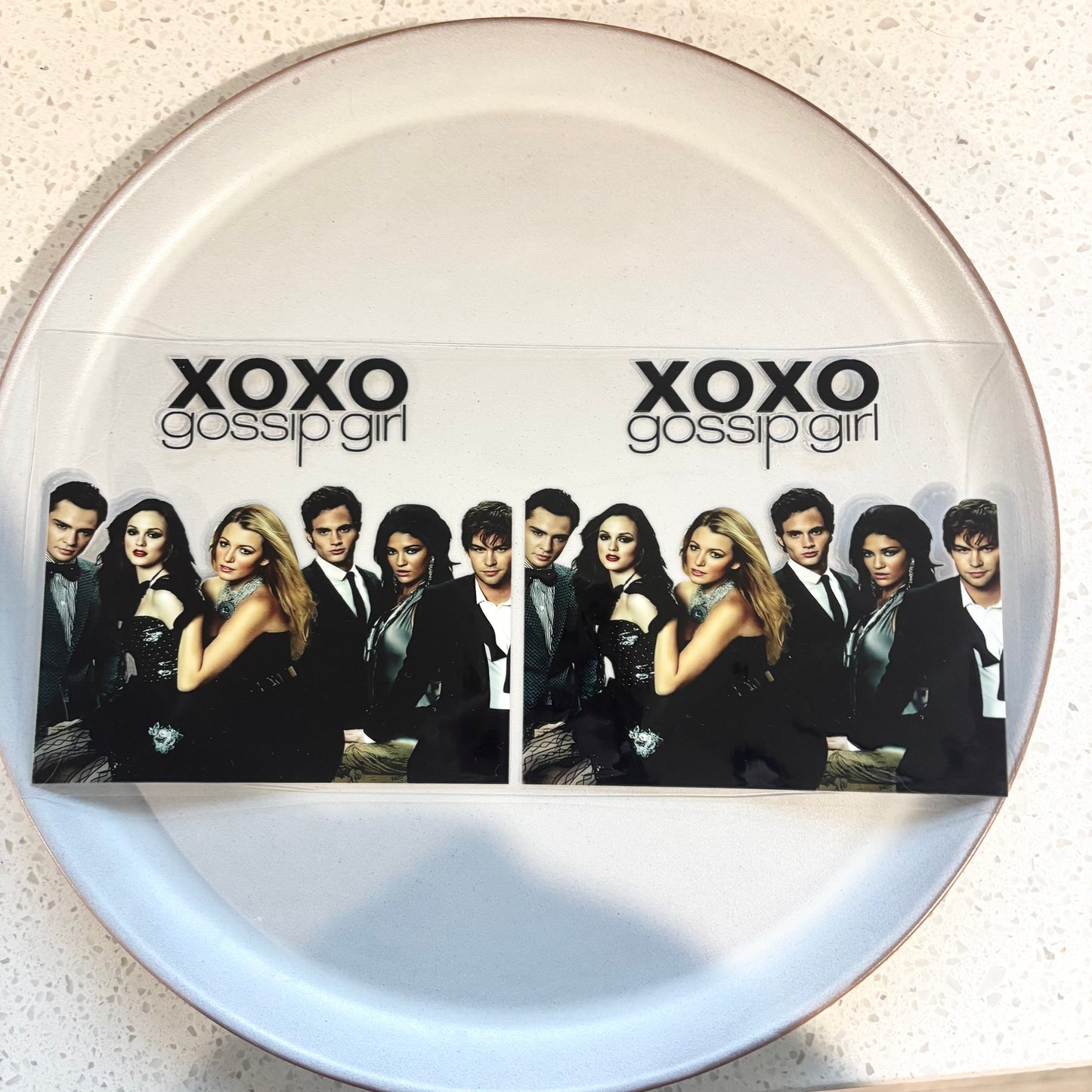 XOXO Gossip Girl UV DTF WRAP