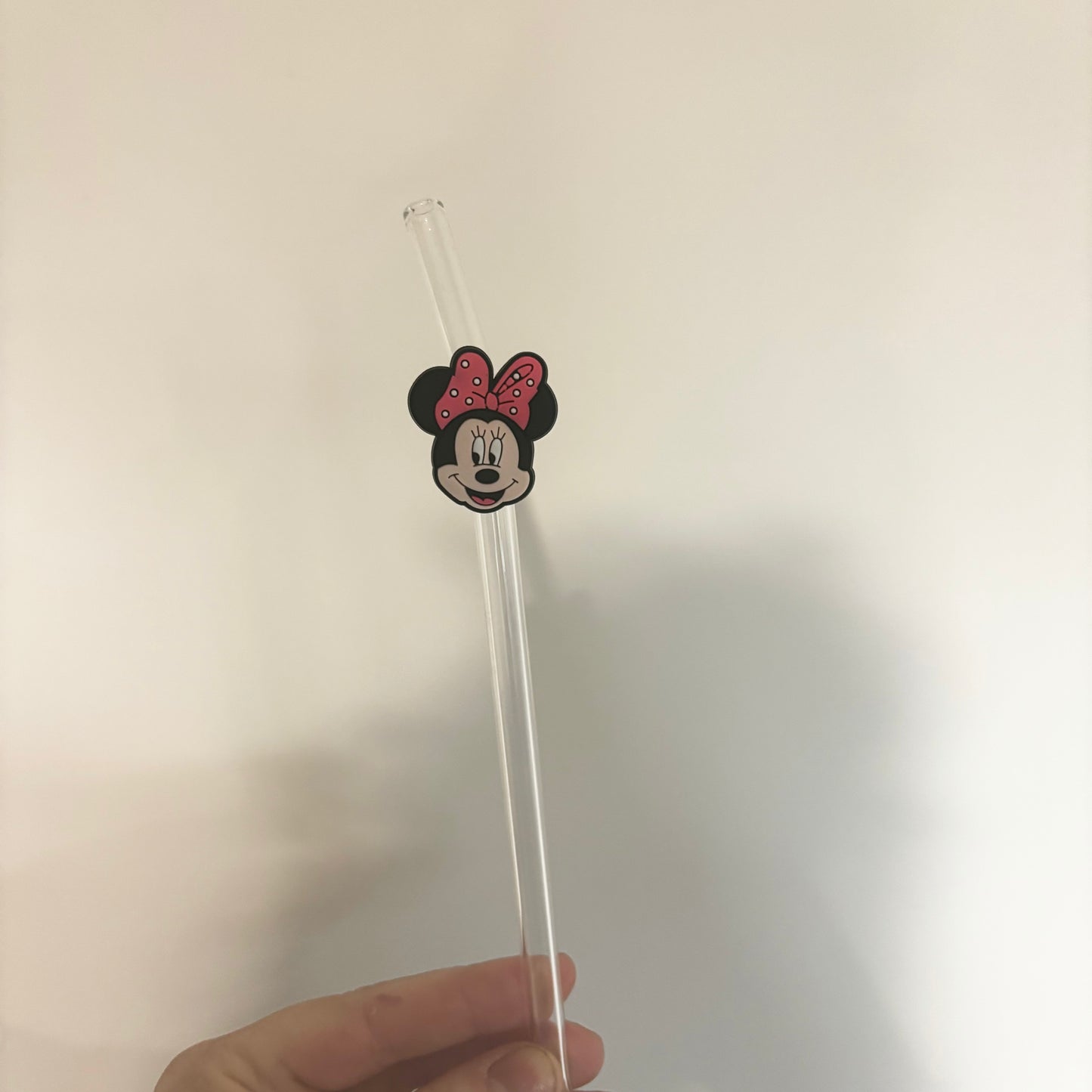 Minnie Straw Charm