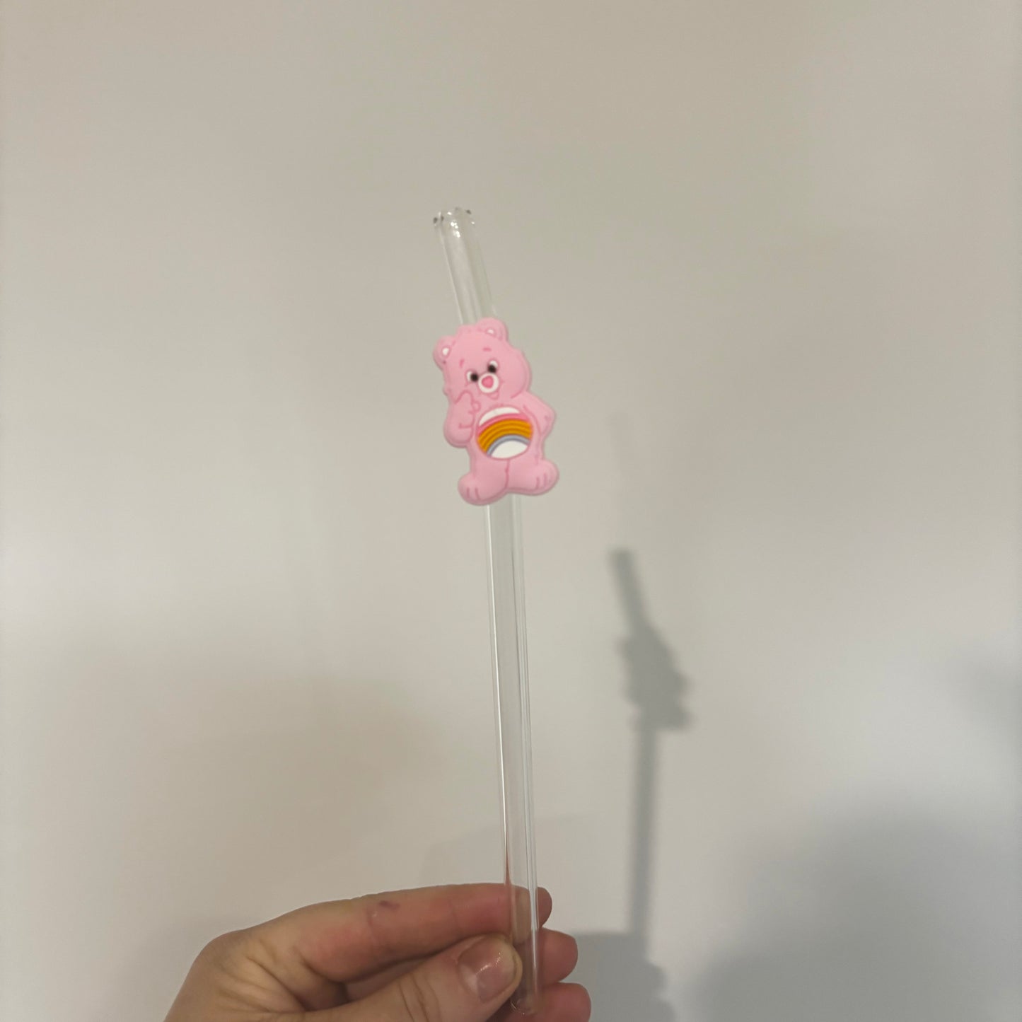 Care bears straw charm