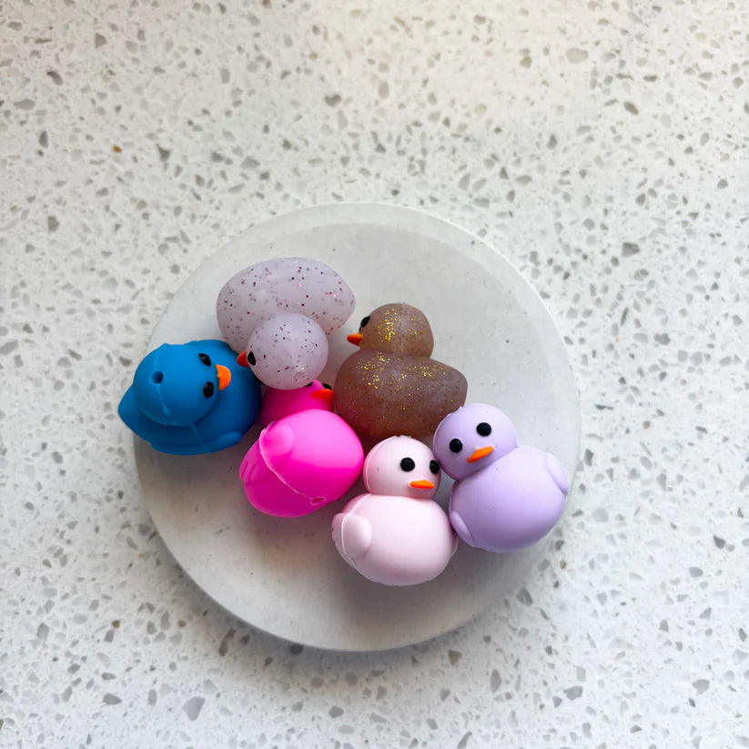 3d Ducks Silicone Bead