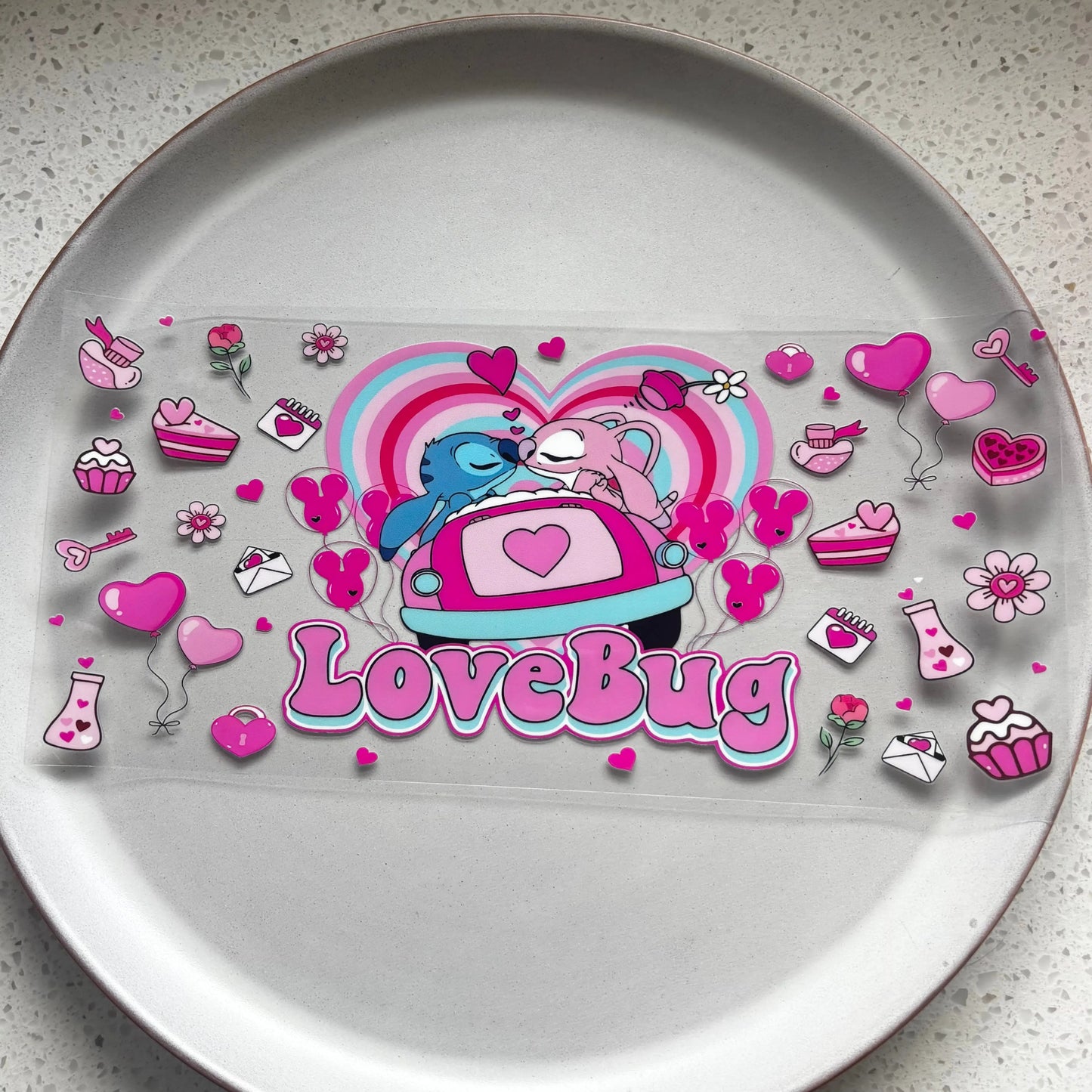 Stitch Love Bug UV DTF WRAP KK Scents & Co.
