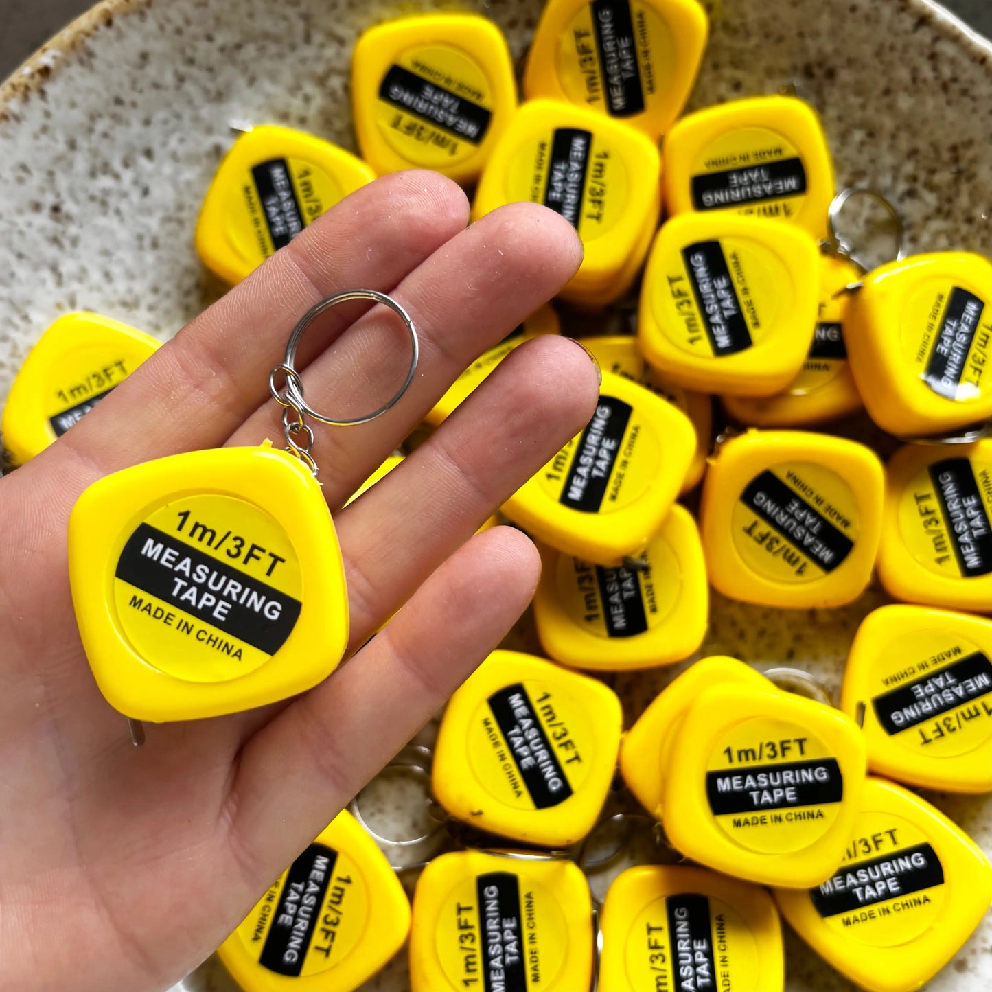 Mini Tape Measure Keyring KK Scents & Co.