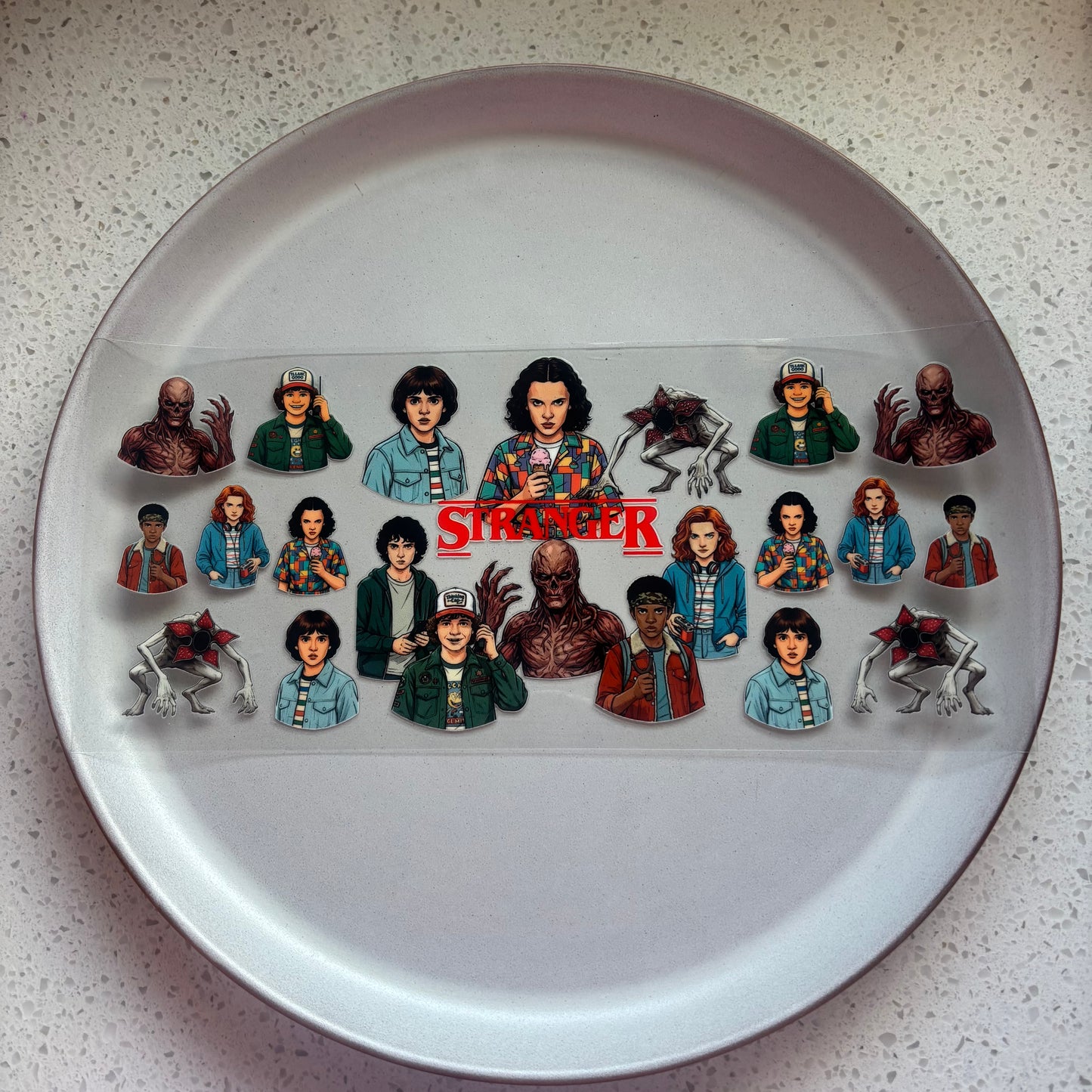 Stranger Things Characters UV DTF WRAP