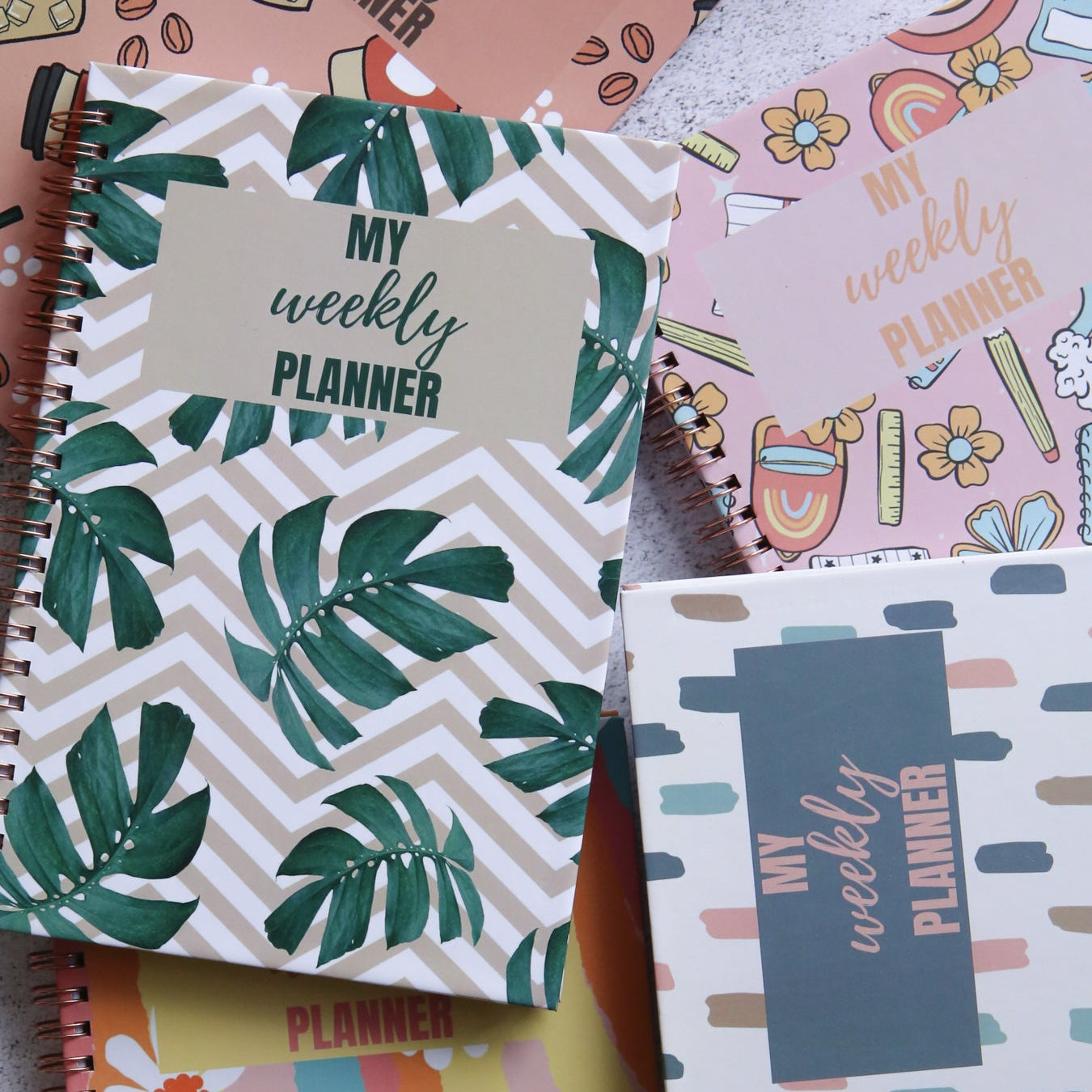 Weekly Planner - Monstera KK Scents & Co.