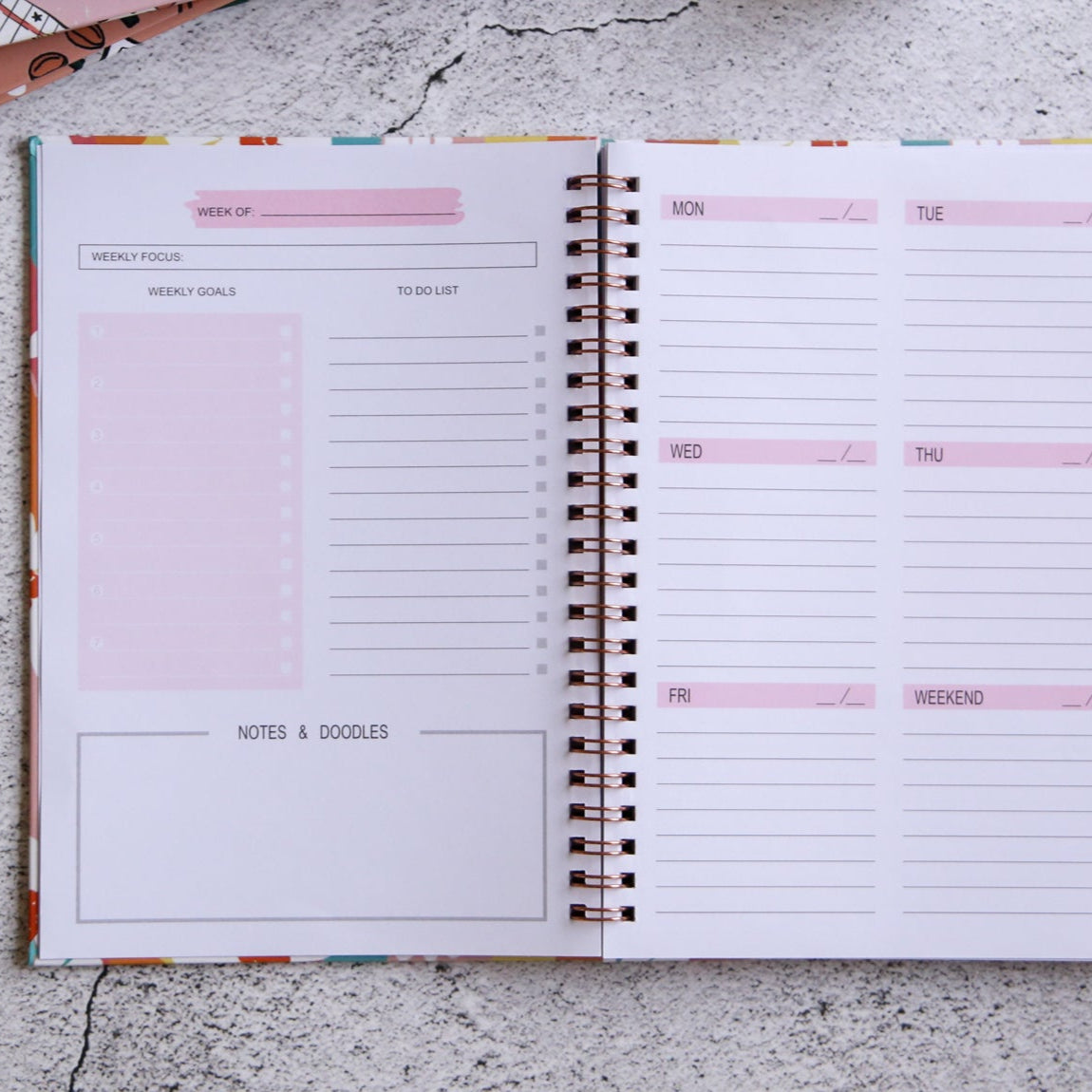Weekly Planner - Daisy