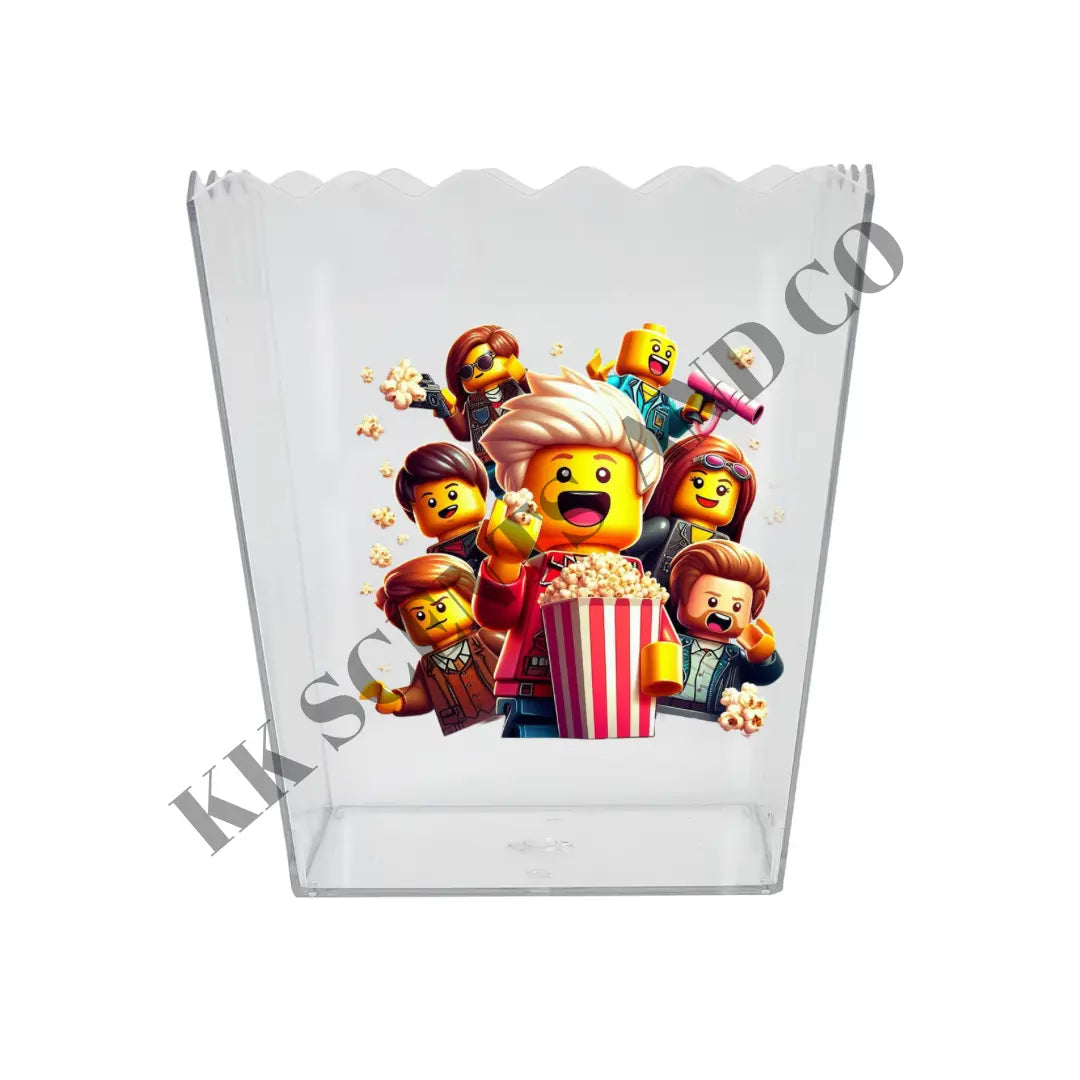 Lego Popcorn Box Decal KK Scents & Co.