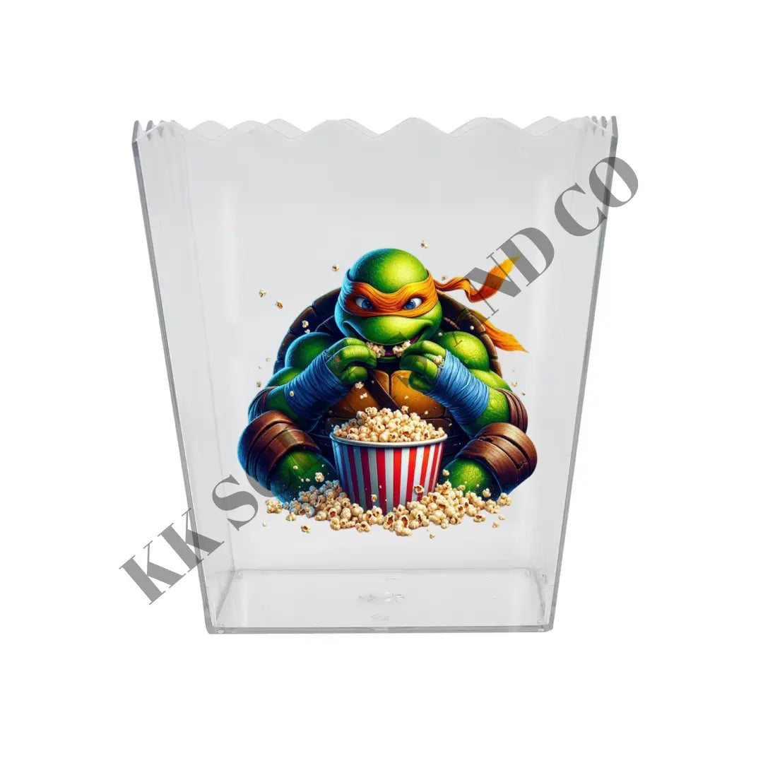 Ninja Turtles Popcorn Box Decal KK Scents & Co.
