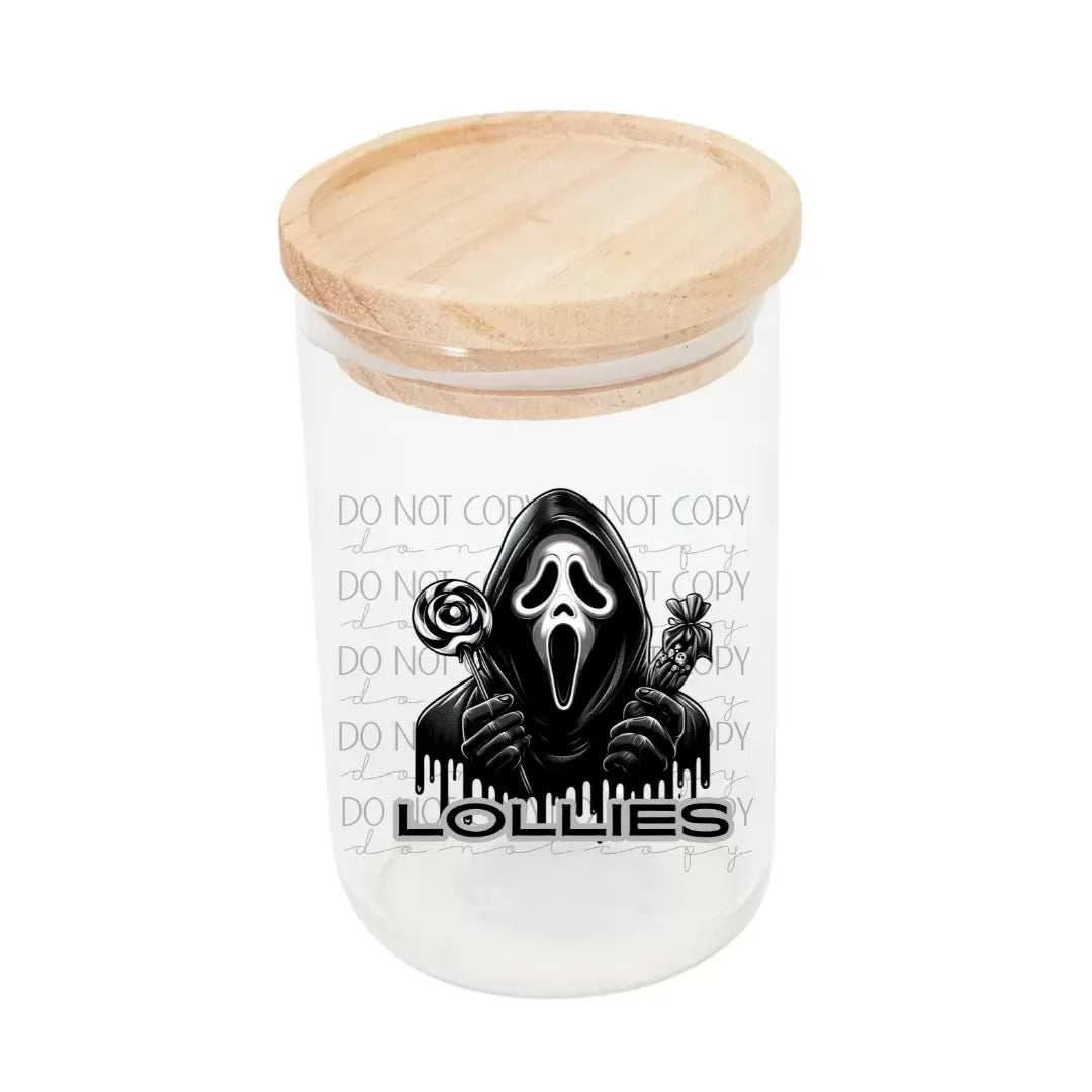 Ghostface Canister Decal - Lollies KK Scents & Co.