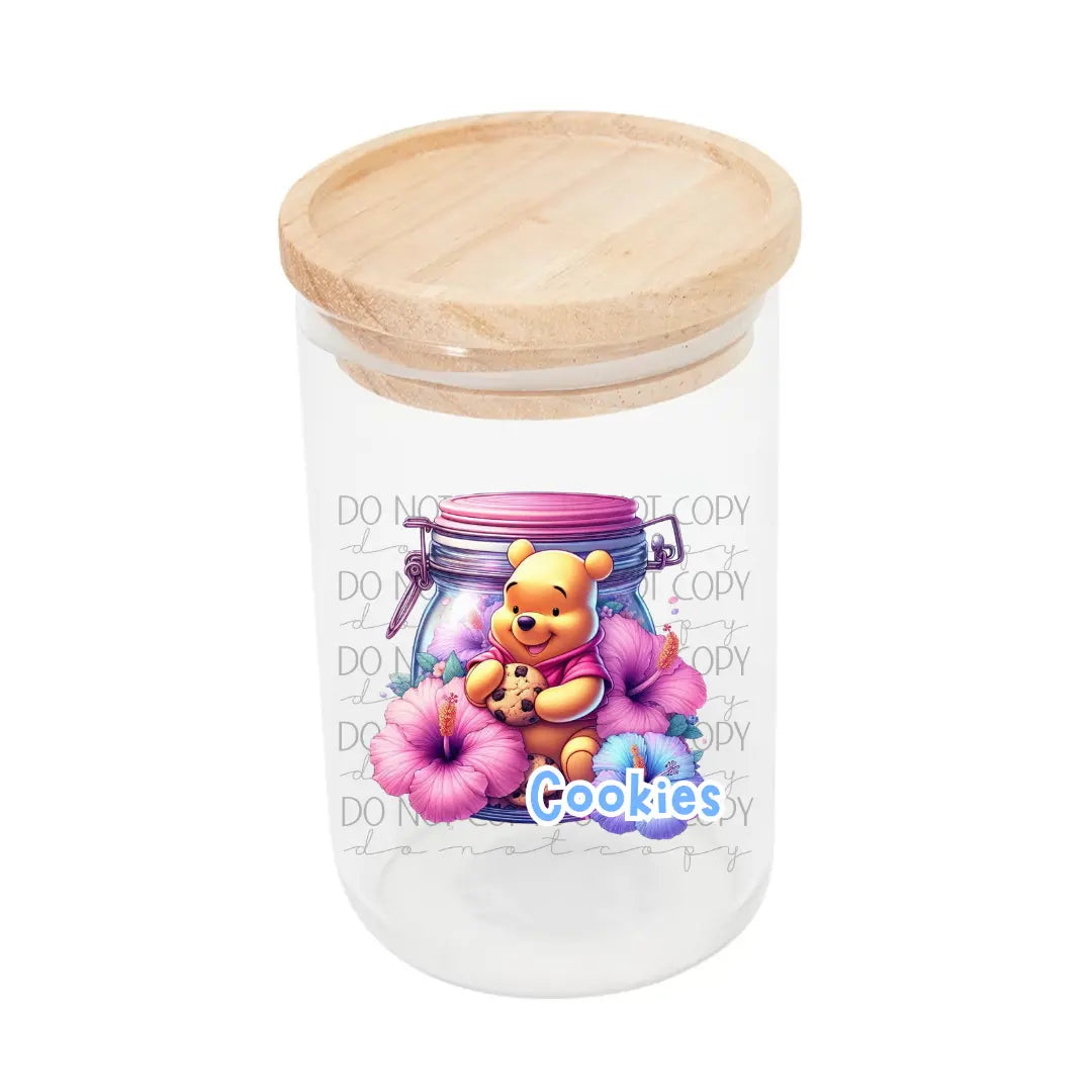 Winnie Canister Decal - Cookies KK Scents & Co.