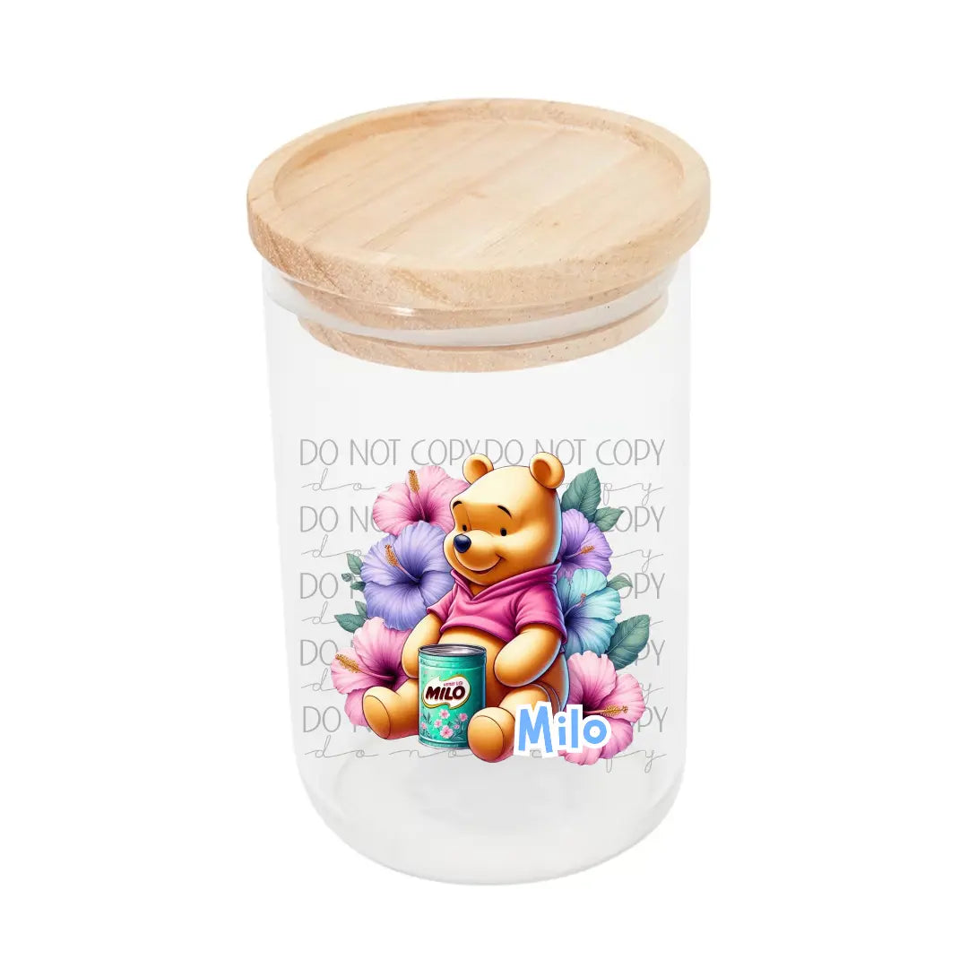 Winnie Canister Decal - Milo KK Scents & Co.