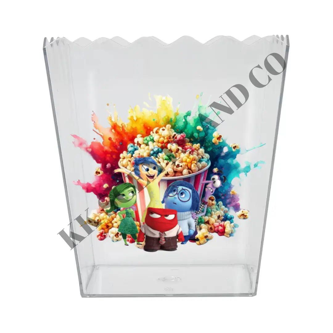 Inside Out Popcorn Box Decal KK Scents & Co.