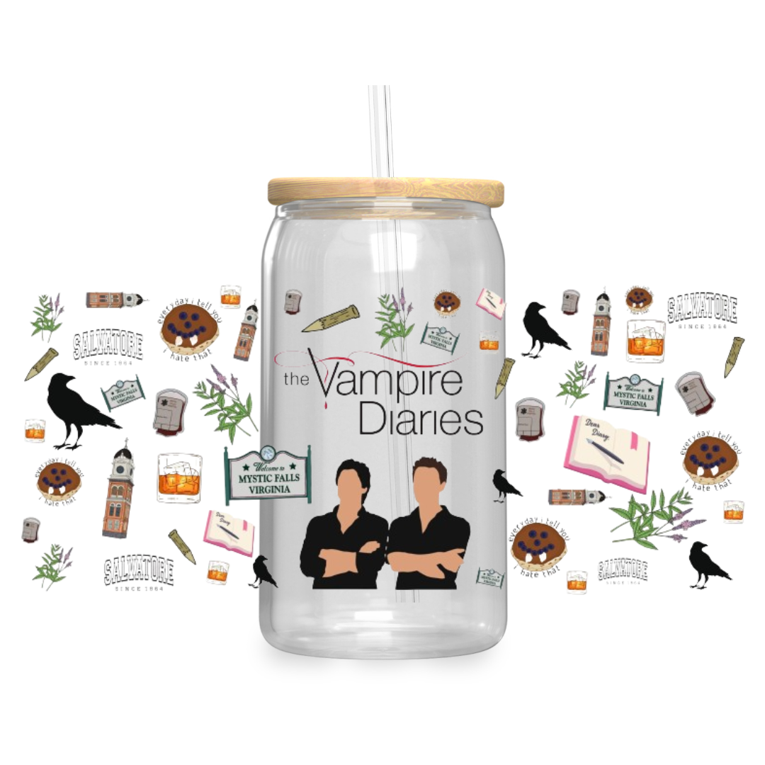 The Vampire Diaries Tumbler