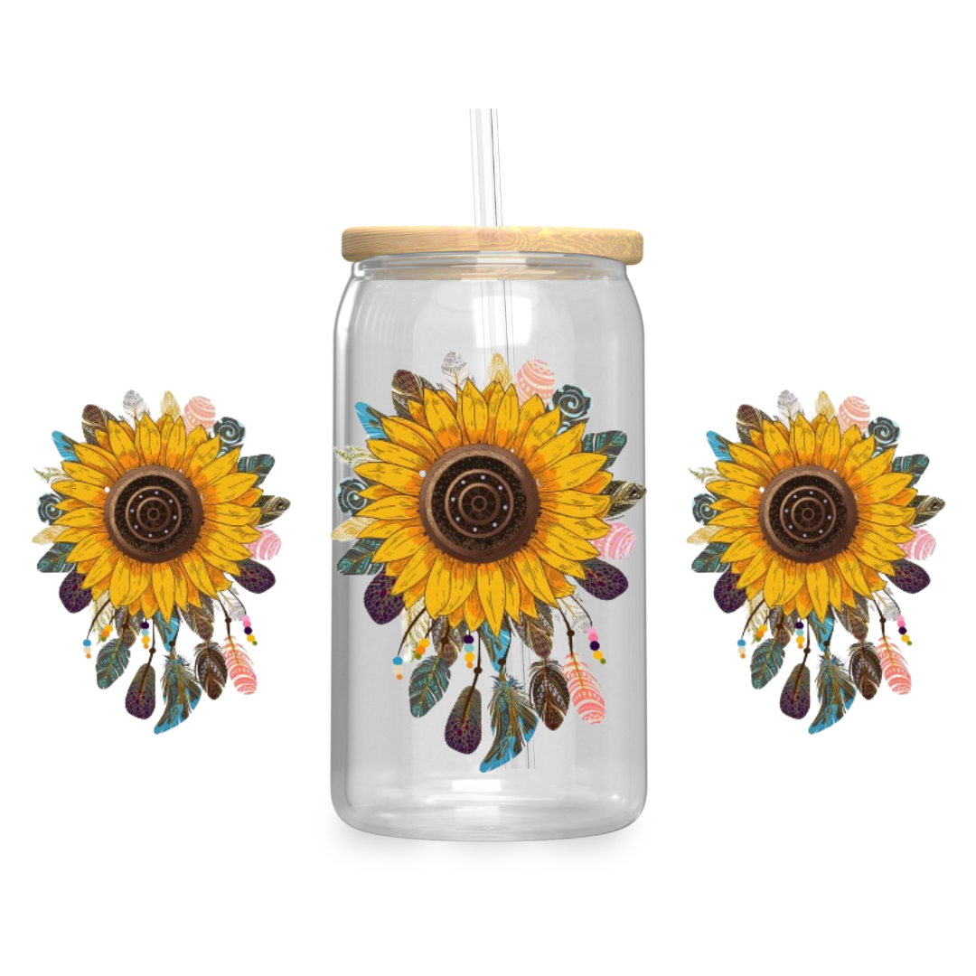 Dream Catcher Iced Coffee Glass KK Scents & Co.