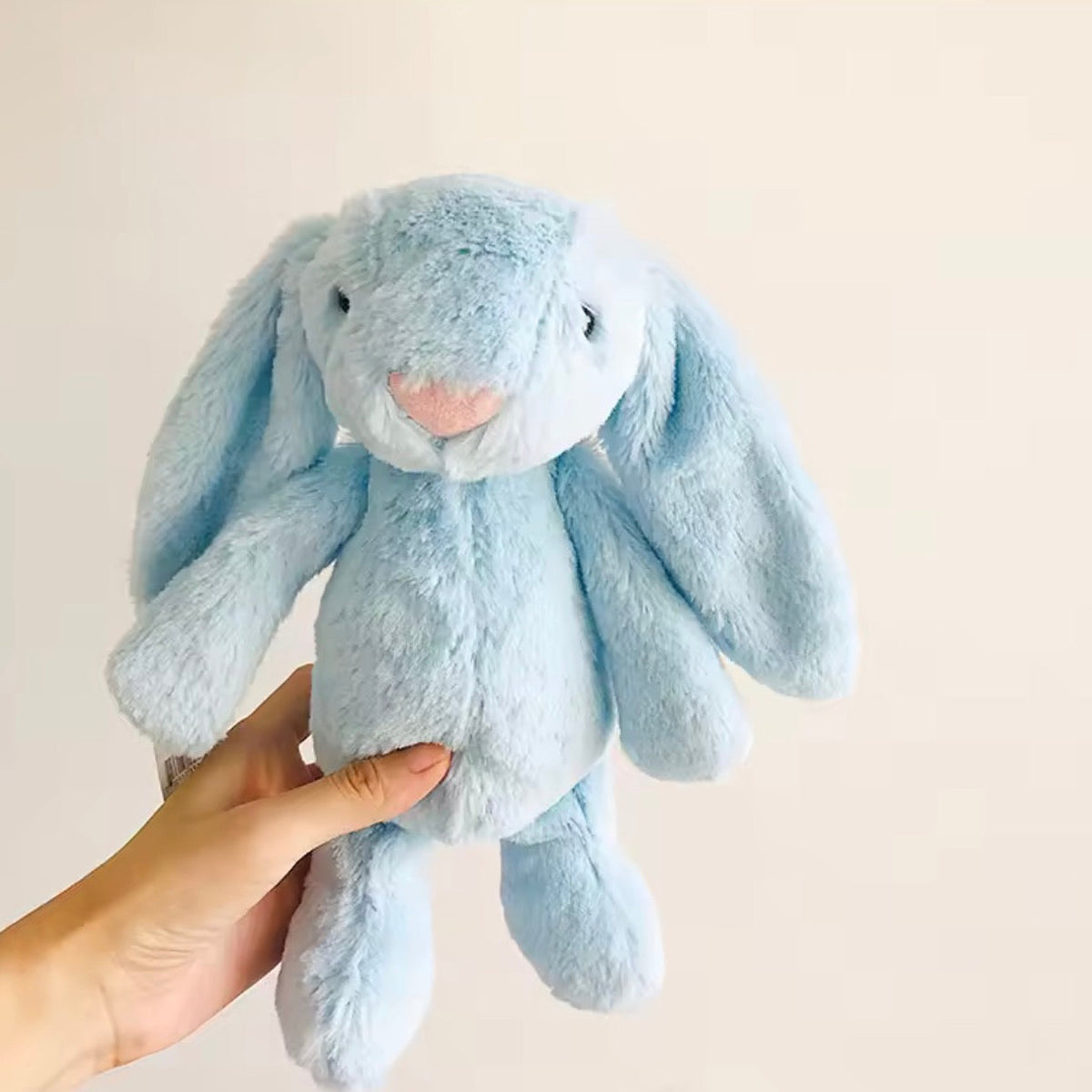 blue plush bunny
