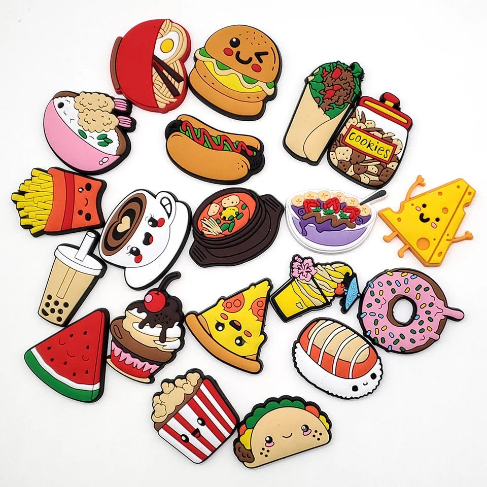 croc jibbitz snacks