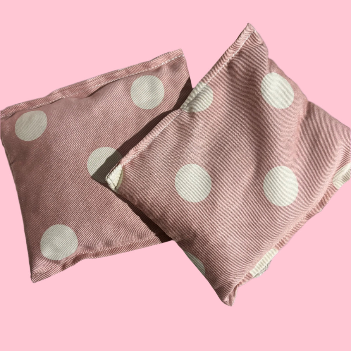 pink spots hand warmers