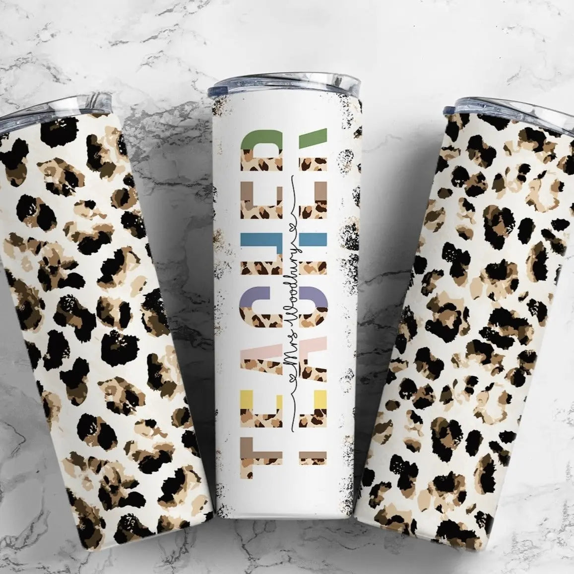 Personalised Teacher 20oz Printed Tumbler KK Scents & Co.