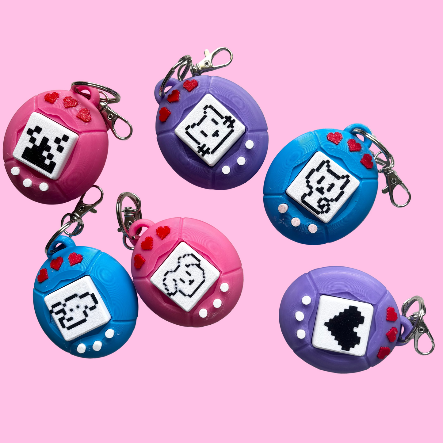 tamagotchi keychains