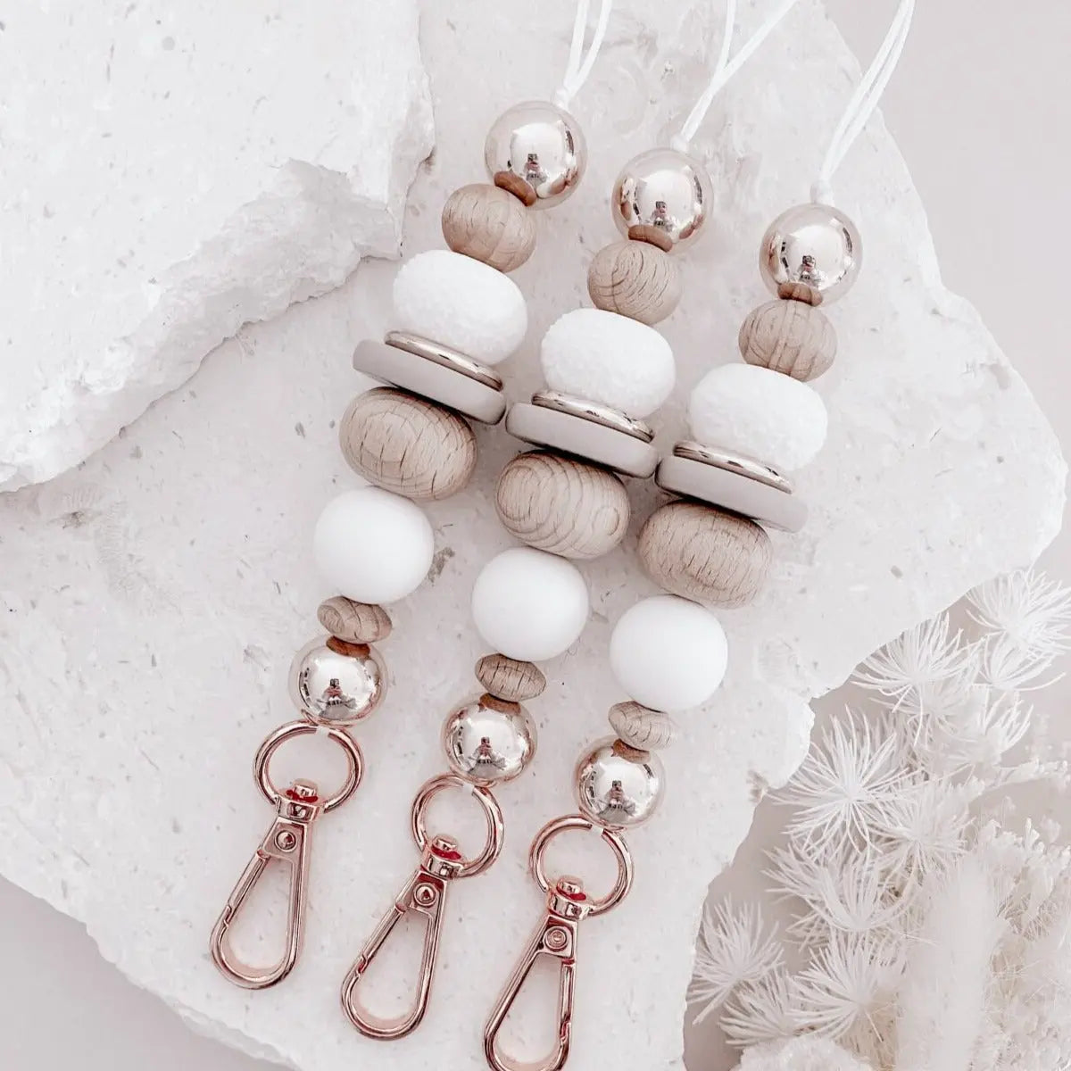 Esme Beaded Teacher Lanyard KK Scents & Co.