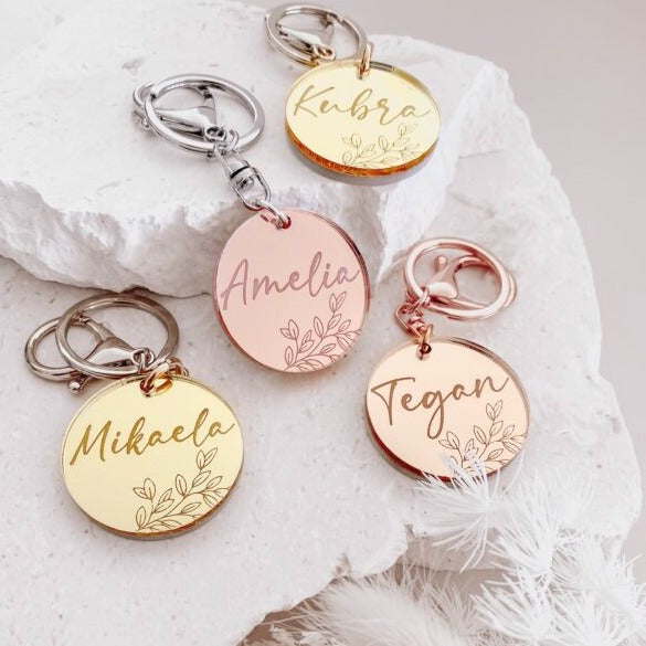 Personalised Luxe Signature Keychain