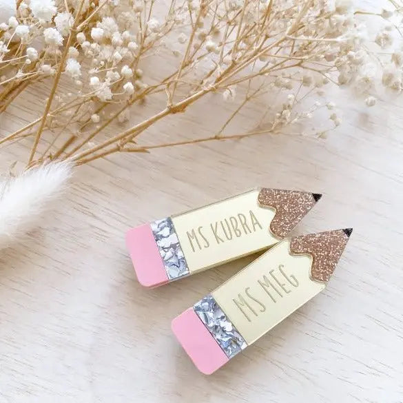 Personalised Pencil Badge KK Scents & Co.