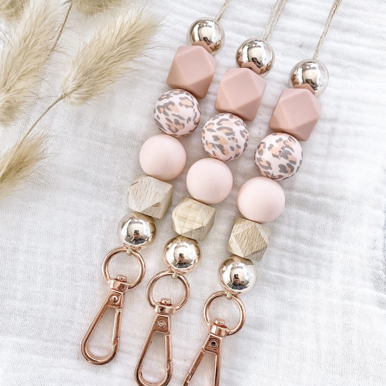 Savannah Beaded Teacher Lanyard