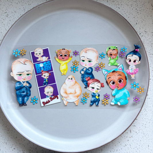 Boss Baby UV DTF WRAP