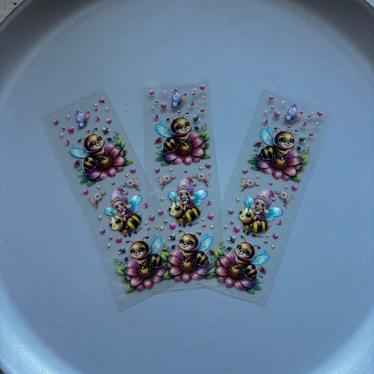 Pen/Bookmark Wrap Decal - Bees