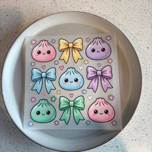 Kids DTF Transfer - Dumpling Squishies