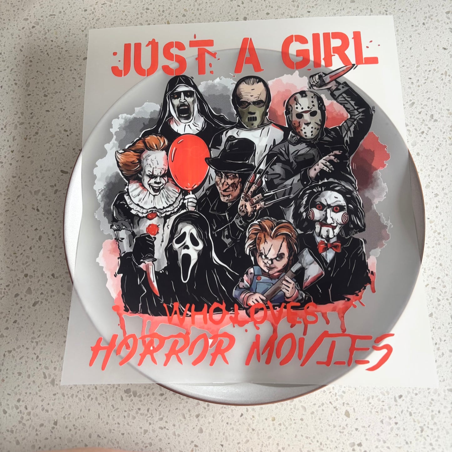 DTF Transfer - Just A Girl