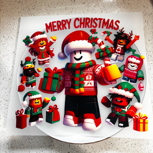 DTF Transfer - Roblox Christmas