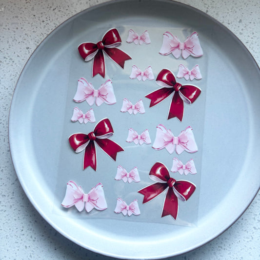 Bows - A5 Notepad UV DTF