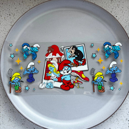 Smurfs UV DTF WRAP KK Scents & Co.