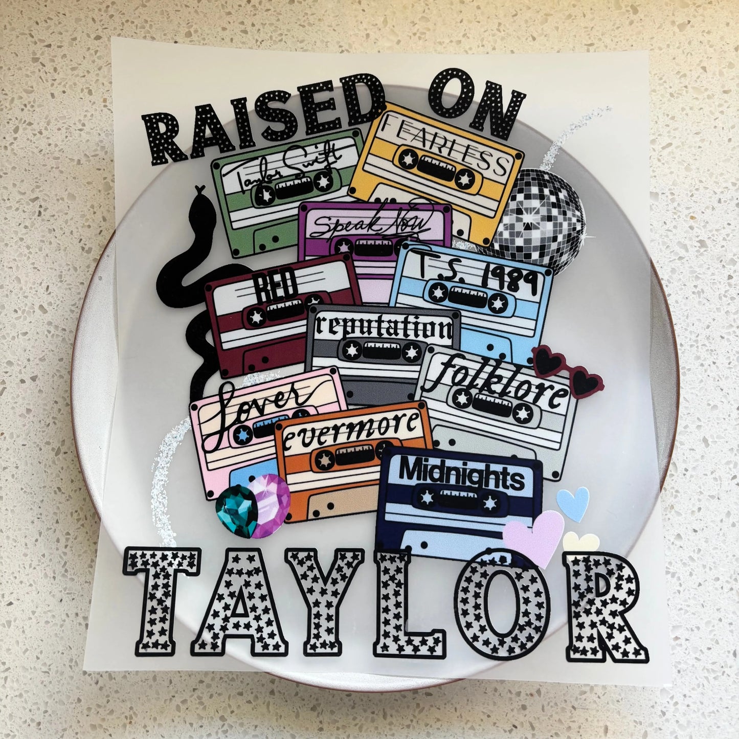 DTF Transfer - Raised On Taylor KK Scents & Co.