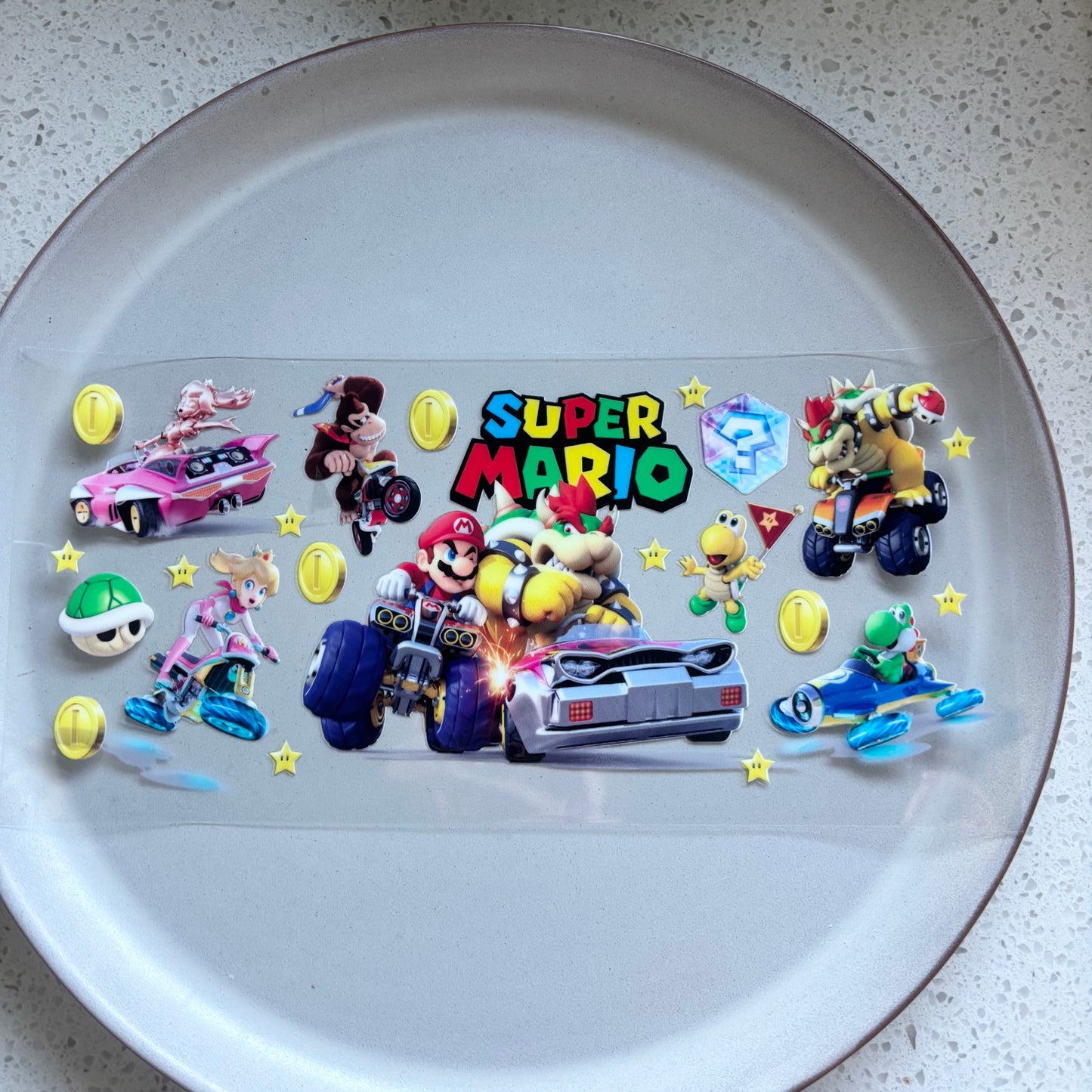 Super Mario UV DTF WRAP
