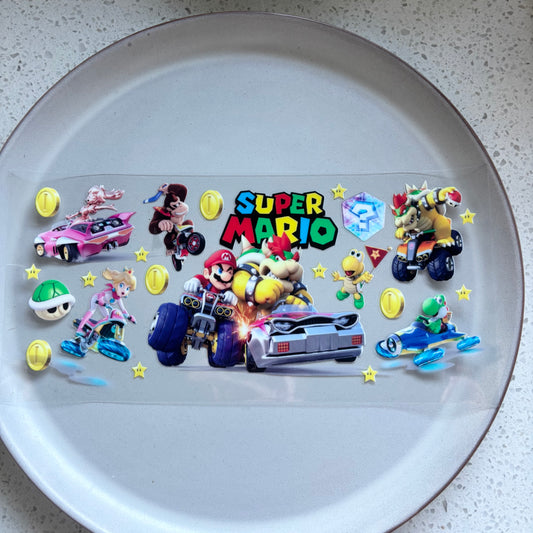 Super Mario UV DTF WRAP