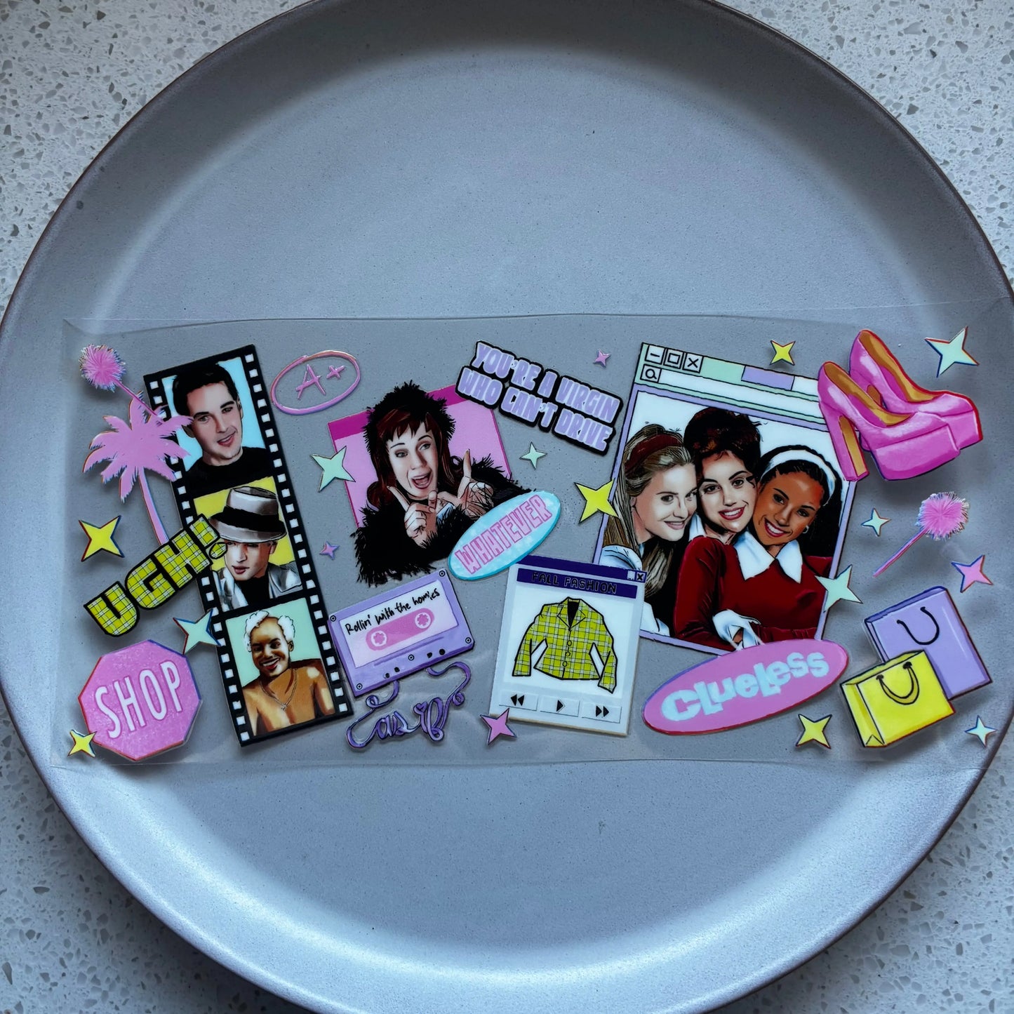 Clueless UV DTF WRAP KK Scents & Co.
