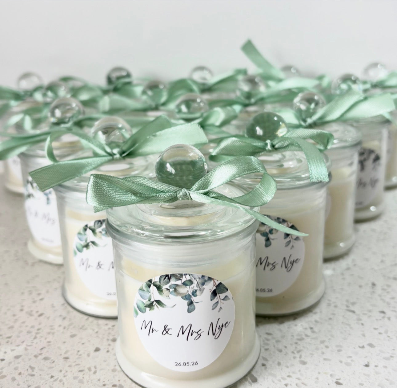 Mini Candle Jar Event Favours