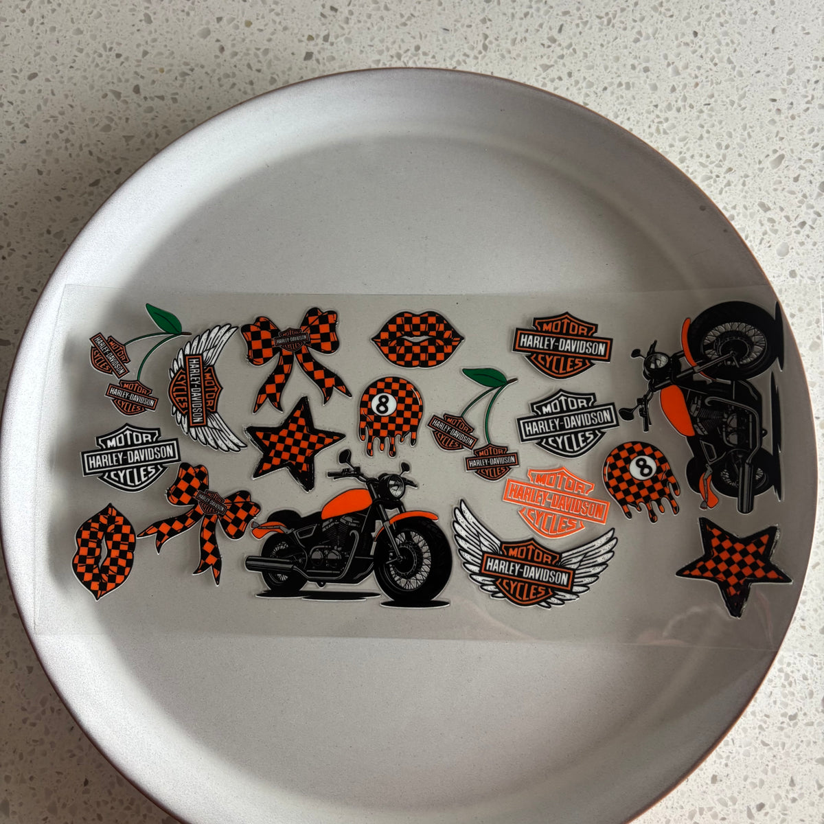 Harley Davidson UV DTF WRAP