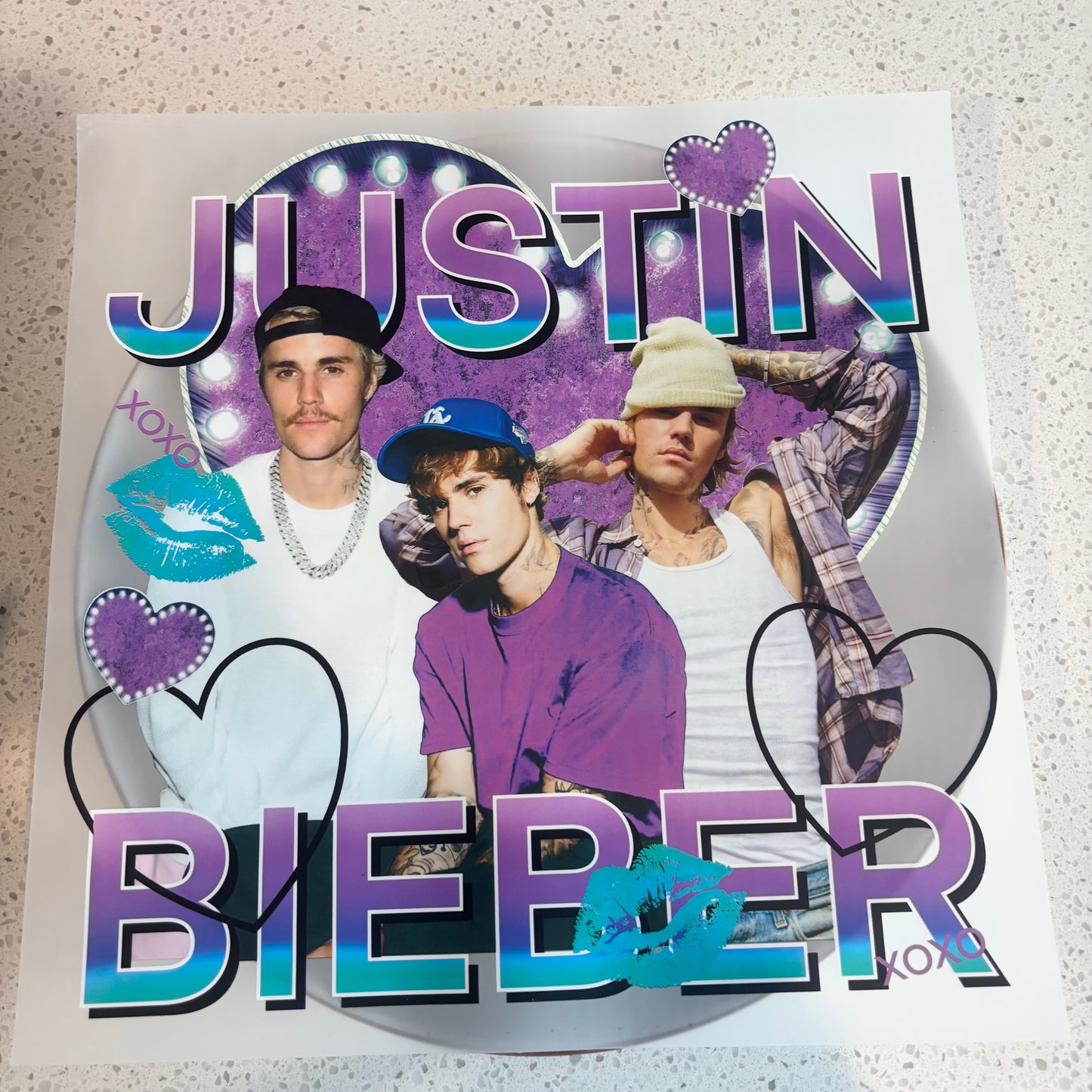 DTF Transfer - Justin Bieber