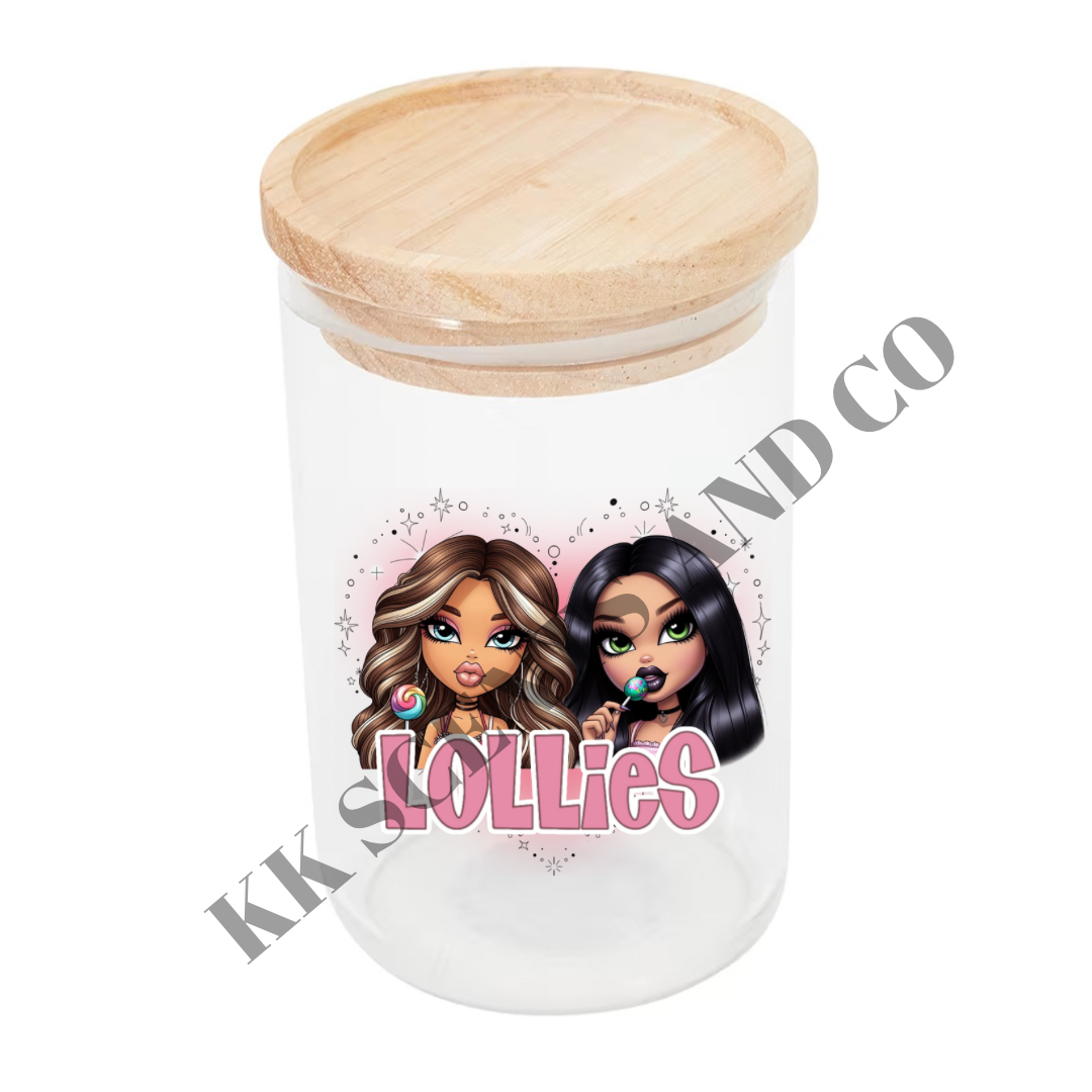 Bratz Canister Decal - Lollies